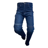 Calça Masculina Proteção New Concept Hlx Motociclista Jeans