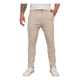 Calça Masculina Sarja Skinny Esporte Fino