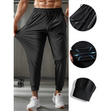 Calça Masculina Slim Fit Esportiva Fitness Com Elastano