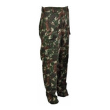 Calça Militar Camuflada Rip Stop Exercito