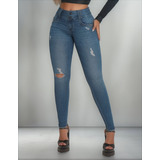 Calça Modeladora Bolso Brilhante Pitbull Jeans 67913