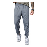 Calça Moletom Masculina Flanelada Lisa Para O Frio Inverno
