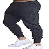 Calça Moletom Masculina Jogger Slim Fit Básica Novastreet Cor Preto Tamanho M