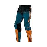Calça Motocross Jett Armage Azul Laranja 44