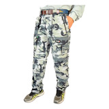 Calça Mtk Amazon Vira Bermuda Cor Clamuflado Cinza