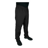 Calça Oxford Com Cintura Em Elástico Uniforme Unissex