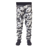 Calça Pesca Vira Bermuda Lisa Mar Negro 50uv Camuflado Cinza