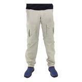 Calça Pesca Vira Bermuda Lisa Mar Negro Proteção 50uv Areia