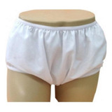 Calça Plástica Geriátrica 3 Camadas Lavável Incontinência Tamanho M 44 46