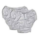 Calça Plástica Incontinência Geriátrica Adultos Pvc 2 Unida