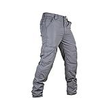 Calça POLY Tática Cargo 6 Bolsos Reforçada SECAGEM RÁPIDA 36 Cinza 
