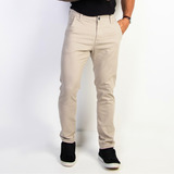 Calça Sarja Social Masculina Esporte Fino Com Elastano