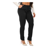 Calça Social Feminina K2b Cintura Alta Com Bolsos