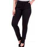 Calça Social Feminina K2b Original Elástano Preta Uniforme