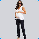 Calça Social Para Gestante Confortável