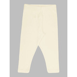 Calça Star Best Malha Canelado Liso Infantil Unissex Branco