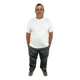 Calça Tactel Masculino Plus Size Reforçada Tecid Grosso 3pçs