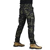 Calça Tática Cargo Poly Camuflada Tamanho