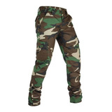 Calça Tatica Coyote Caqui Reforçada Rip Stop Tan 6 Bolsos