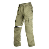 Calça Tática Fishing Pants Militar Vira Bermuda Fox Boy