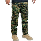 Calça Tática Marpat Camuflado Digital Marpat 6 Bolsos Top