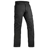 Calça Tática Militar Cargo Masculina Poly RipStop Reforçada BR Numérico 42 Regular Regular Padrão Preto 