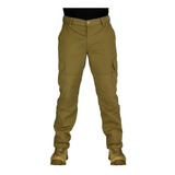 Calça Tatica Rip Stop Coyote Resgate 6 Bolsos Airsoft Top