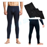Calça Térmica Flanelada Segunda Pele Masculina Com Abertura