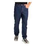 Calça Tradicional Masculina Jeans Uniforme Serviço