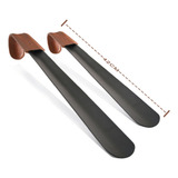 Calçadeira De Sapatos 42cm Inox Calçar Calçado Sapato Longa