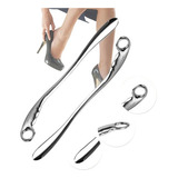 Calçadeira De Sapatos Calçador 52cm Longo Aço Inox Maciço