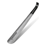 Calçador Calçadeira De Sapatos Aço Escovado Longo 42cm