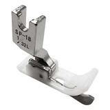 Calcador Guia Movel Esquerdo Pesponto 1 32 0 8mm Reta Teflon