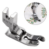 Calcador Rebater Costura Guia Direito 5mm Reta Industrial 