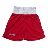 Calção Boxe Olímpico Masculino Sprawl Vermelho Bermuda