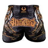 Calção Short Muay Thai Em Microfibra