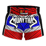 Calção Short Muay Thai Em Poliéster Thailand Premium Bfw