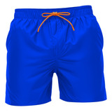 Calção Short Praia Tactel Seca Rápido Verão 3 Bolso Academia
