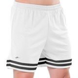 Calção Shorts Masculino Plus Size Futebol M Ao Eg4 Branco