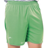 Calção Shorts Masculino Plus Size Futebol M Ao Eg4 Verde