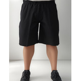 Calção Tactel Masculino Bermuda Bolso Short Cargo Plus Size