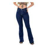 Calças Jeans Femininas Hot Pants Flare
