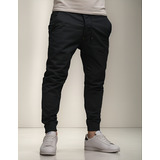 Calças Jogger Sarja Ou Jeans Masculina Punho Elastico