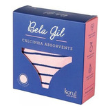 Calcinha Absorvente Bela Gil Rosa E Azul Tam P