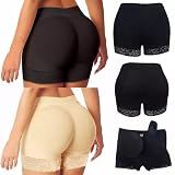 calcinha feminina levanta aumenta bumbum enchimento bunda costura preto