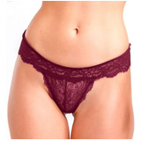 Calcinha Fio Dental Mash Com Renda Poliamida Mistery 424 02