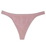 Calcinha Fio Dental Micr Sem Costura She Feminino Rosa Queimado M