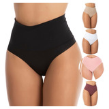 Calcinha Gestante Cós Duplo Dobrável Kit C 5 Pçs M Ao 54