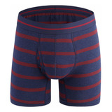 Calcinha Íntima Masculina Listrada C Com Abertura Lateral E
