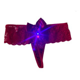 Calcinha Sexy Kit 10 Rebola Pro Pai Led Pisca Feminina Fio